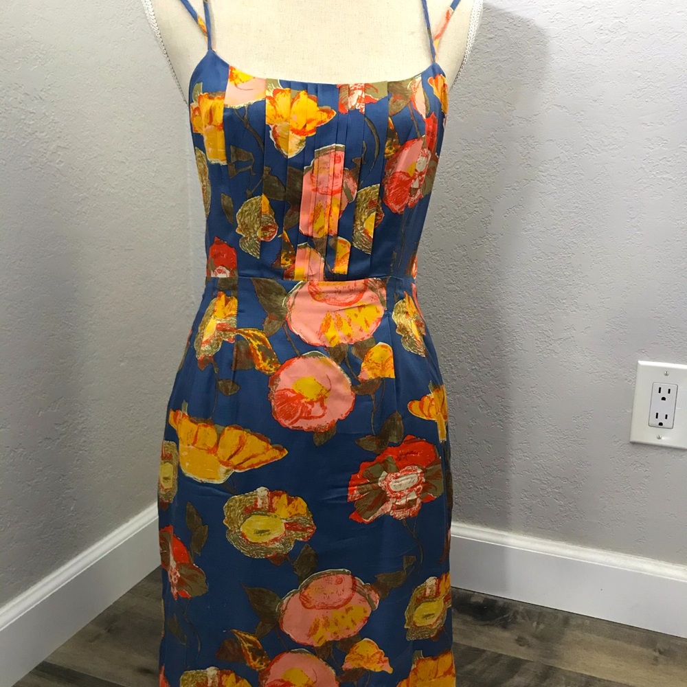Anthropologie “Maeve” silk dress